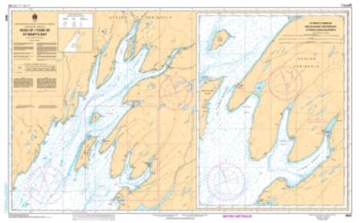 HEAD OF / FOND DE ST MARY'S BAY (4843) by Canadian Hydrographic Service