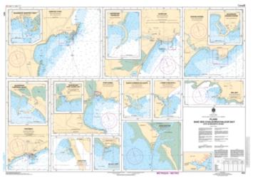 PLANS, BAIE DES CHALEURS/CHALEUR BAY (COTE NORD/NORTH SHORE) (4921) by Canadian Hydrographic Service