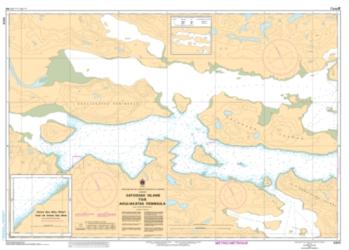 SATOSOAK ISLAND TO/A AKULIAKATAK PENINSULA (5070) by Canadian Hydrographic Service