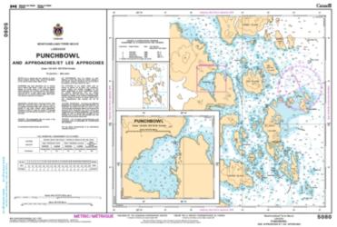 PUNCHBOWL INLET AND APPROACHES/ET LES APPROCHES (5080) by Canadian Hydrographic Service