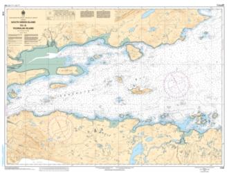 SOUTH GREEN ISLAND TO/A TICORALAK ISLAND (5140) by Canadian Hydrographic Service