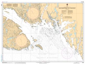 SHAFTESBURY INLET TO/A ASHE INLET (5316) by Canadian Hydrographic Service
