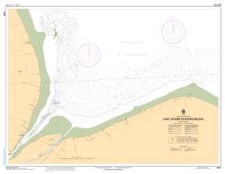 CAPE TATNAM TO/A PORT NELSON (5406) by Canadian Hydrographic Service