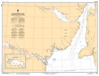 ROES WELCOME SOUND (CHESTERFIELD INLET TO/A CAPE MUNN) (5533) by Canadian Hydrographic Service
