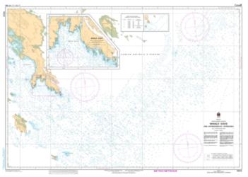 WHALE COVE AND APPROACHES / ET APPROCHES (5642) by Canadian Hydrographic Service