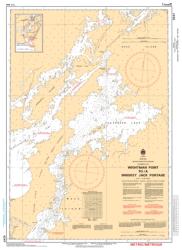 WIGHTMAN POINT TO/A WHISKEY JACK PORTAGE (6247) by Canadian Hydrographic Service