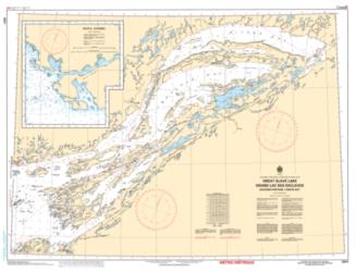 GREAT SLAVE LAKE/GRAND LAC DES ESCLAVES, EASTERN PORTION/PARTIE EST (6341) by Canadian Hydrographic Service