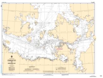 CAMBRIDGE BAY TO SHEPHERD BAY (7083) by Canadian Hydrographic Service