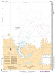 ROBINSON BAY AND APPROACHES/ET LES APPROCHES (7134) by Canadian Hydrographic Service