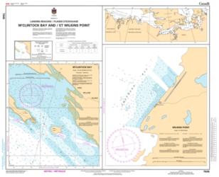 PUTULIK (HAT ISLAND) AND WILKINS POINT (7646) by Canadian Hydrographic Service