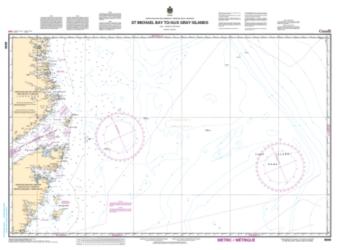 ST. MICHAEL BAY TO/AUX GRAY ISLANDS (8049) by Canadian Hydrographic Service