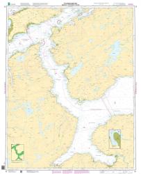 TRONDHEIMSFJORDEN. AGDENES-THAMSHAMN-BUVIKA (39) by Kartverket