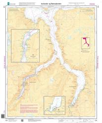 SOGNEFJORDEN. FRA FRESVIK TIL GUDVANGEN OG FLAM (124) by Kartverket