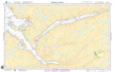 HOGSFJORDEN OG LYSEFJORDEN (132) by Kartverket
