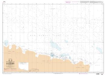 Du glacier Dibble au glacier Mertz nautical chart by SHOM