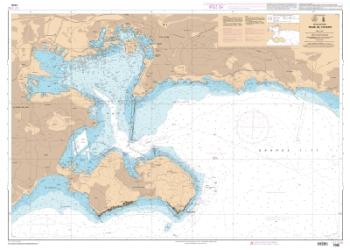 Rade de Toulon nautical chart by SHOM