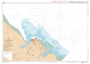 Abords de Cayenne nautical chart by SHOM