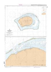Ile Tubual et mouillages nautical chart by SHOM