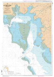 De la Passe de Goyeta a la Passe de Kone -Abords de Kone nautical chart by SHOM