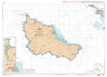 Belle-lle nautical chart by SHOM