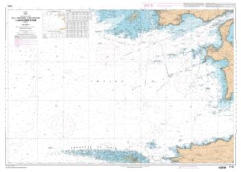 De la Pointe de Salnt-Mathieu a la Chaussee de Sein - Iroise nautical chart by SHOM