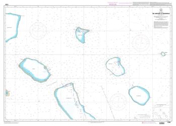 De Apataki a Fakarawa nautical chart by SHOM