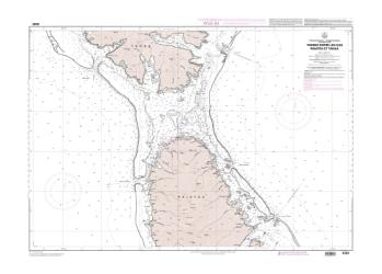 Passes entre les Iles Raiatea et Tahaa (6282) by SHOM