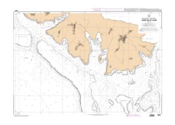 Partie Sud de Tahaa nautical chart by SHOM