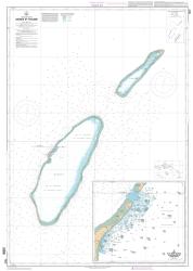 Rarola et Takume nautical chart by SHOM