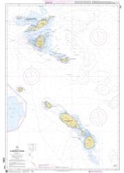 D'Anguilla a Nevis nautical chart by SHOM