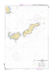 Iles de Port-Cros et du Levant (Iles d'Hyeres) nautical chart by SHOM