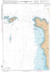 Du Cap de Carteret au Cap de la Hague - Raz Blanchard nautical chart by SHOM