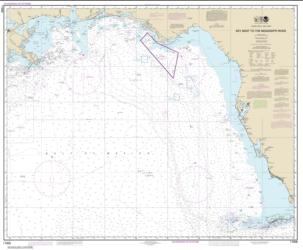 Gulf Coast - Key West to Mississippi River (11006-34) by NOAA