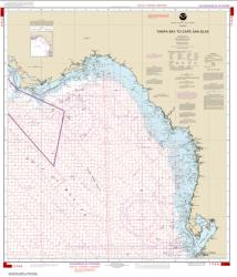 Tampa Bay to Cape San Blas (Oil and Gas Leasing Areas) (1114A-36) by NOAA