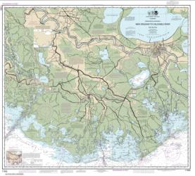 Intracoastal Waterway New Orleans to Calcasieu River East Section (11352-42) by NOAA
