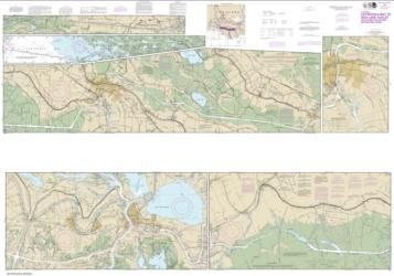 Intracoastal Waterway Catahoula Bay to Wax Lake Outlet including the Houma Navigation canal (11355-30) by NOAA