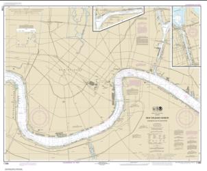 New Orleans Harbor Chalmette Slip to Southport (11368-25) by NOAA