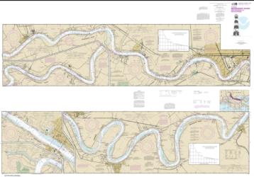 Mississippi River-New Orleans to Baton Rouge (11370-29) by NOAA