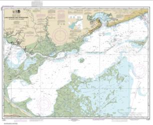 Lake Borgne and approaches Cat Island to Point aux Herbes (11371-40) by NOAA