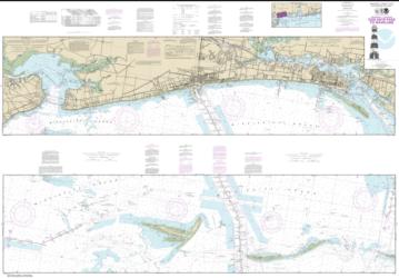 Intracoastal Waterway Dog Keys Pass to Waveland (11372-35) by NOAA