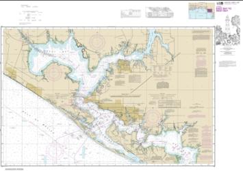 Intracoastal Waterway East Bay to West Bay (11390-25) by NOAA