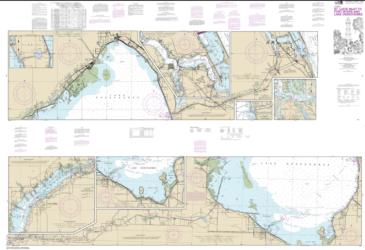 Okeechobee Waterway St. Lucie Inlet to Fort Myers; Lake Okeechobee (11428-36) by NOAA