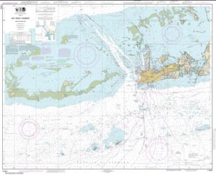 Key West Harbor and Approaches (11441-42) by NOAA