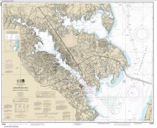 Chesapeake Bay Severn and Magothy Rivers (12282-36) by NOAA