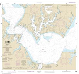 Patuxent River Solomons lsland and Vicinity (12284-17) by NOAA