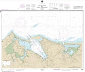 Port Jefferson and Mount Sinai Harbors (12362-17) by NOAA