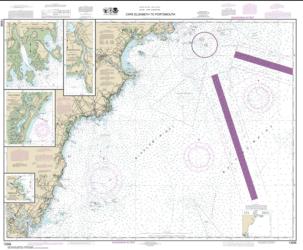 Cape Elizabeth to Portsmouth; Cape Porpoise Harbor; Wells Harbor; Kennebunk River; Perkins Cove (13286-32) by NOAA