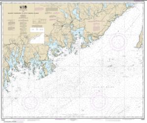 Quoddy Narrows to Petit Manan lsland (13325-16) by NOAA