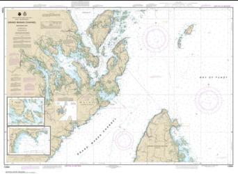 Grand Manan Channel Northern Part; North Head and Flagg Cove (13394-5) by NOAA