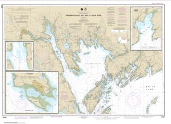 Passamaquoddy Bay and St. Croix River; Beaver Harbor; Saint Andrews; Todds Point (13398-4) by NOAA